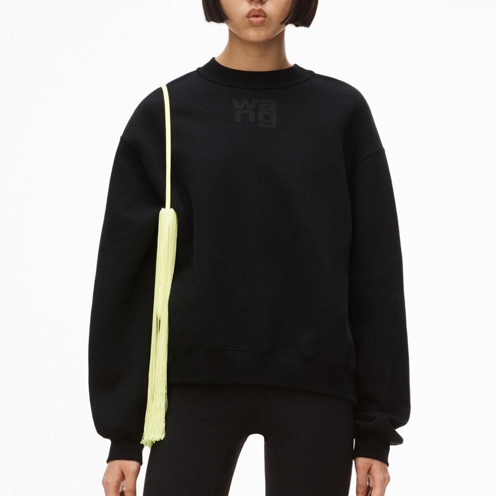 AW puff logo sweatshirt